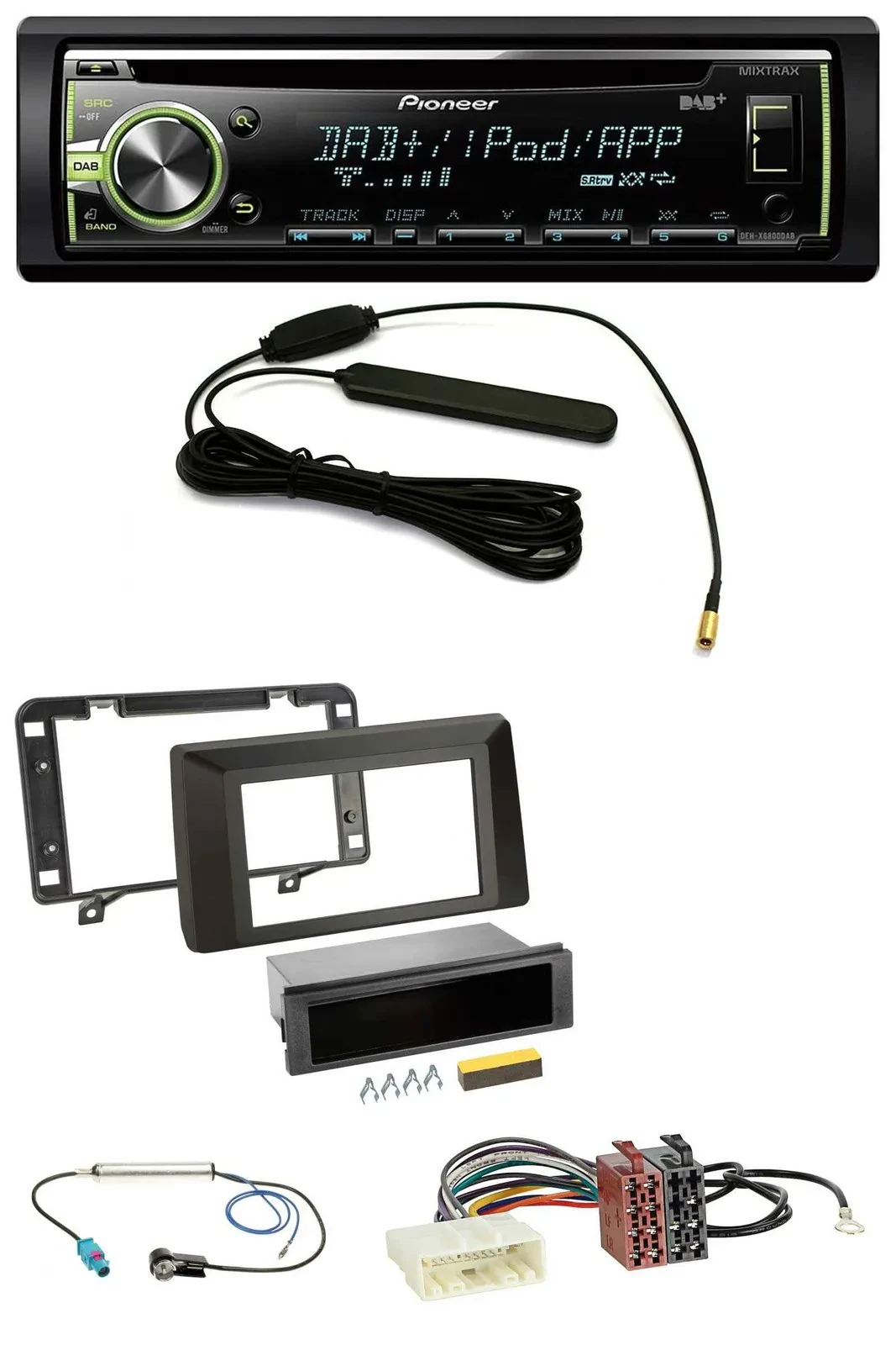 Автомагнитола для Dacia Duster (с 2021) Pioneer MP3 USB CD DAB AUX