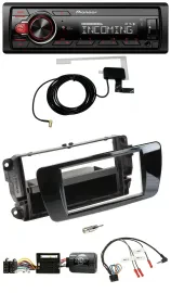 Автомагнитола Pioneer USB, DAB, Bluetooth для Seat Ibiza, черный глянец