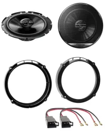 Pioneer 300Watt 2-Wege 16,5cm Lautsprecher für Seat Ibiza 02-08 Leon 05-12 Tür F