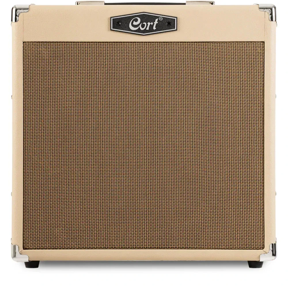 Комбоусилитель для электрогитары Cort CM30R CM Series White Sand 30W 1x10
