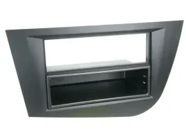 Einbaurahmen DIN Autoradio für Seat Leon 2005-2010 schwarz 7608160100