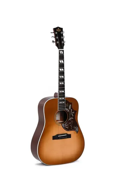 Электроакустическая гитара Sigma Guitars DM-SG5 Dreadnought Polished Gloss w/ Aging Toner