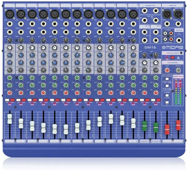 Аналоговый микшер Midas DM16