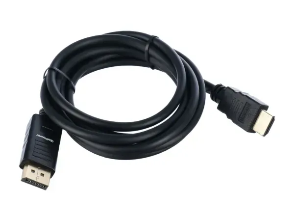 Компонентный кабель GoPower 00-00027493 DisplayPort V2.0 Black 1.8 м