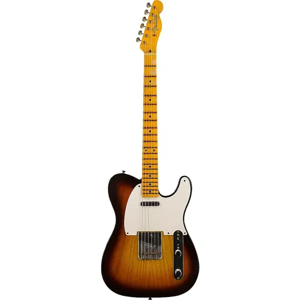 Электрогитара Fender Custom Shop '58 Telecaster Journeyman Relic Wide Fade Chocolate Sunburst