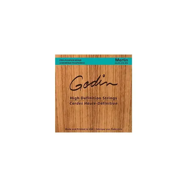 Струны для дульцимера Seagull Godin Steel/Phosphor Bronze Strings for M4 (2x.012, .016, .025)