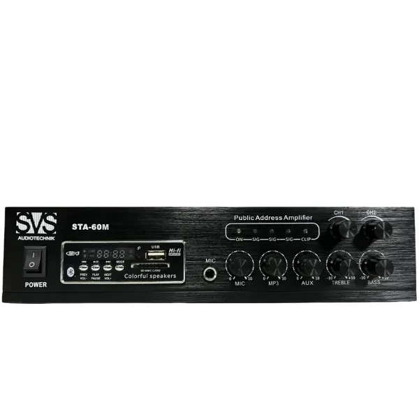 Трансляционный усилитель SVS Audiotechnik STA-60M