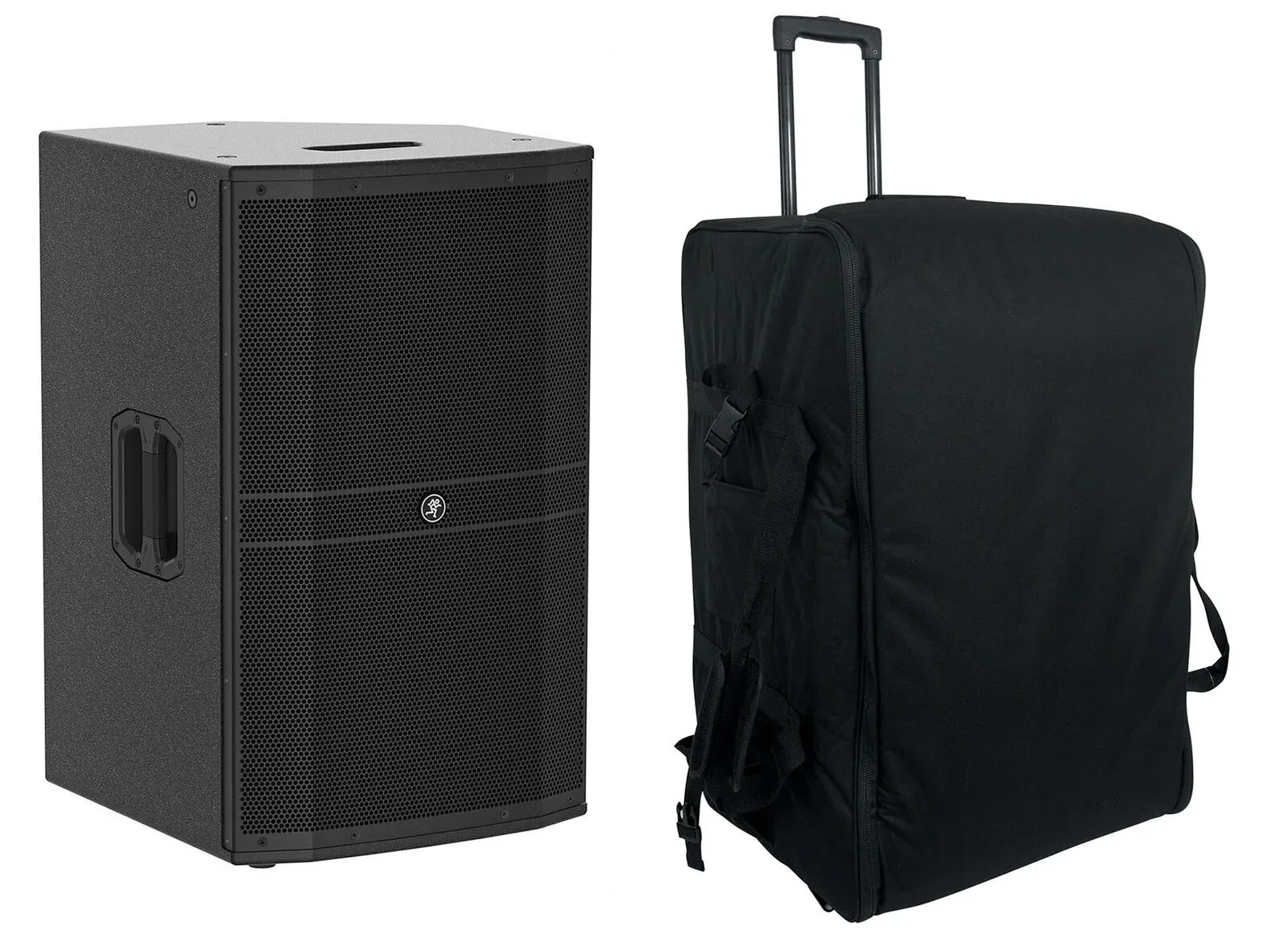 Mackie DRM215-P 15" 1600w Professional Passive DJ PA Speaker+Rolling Carry Case