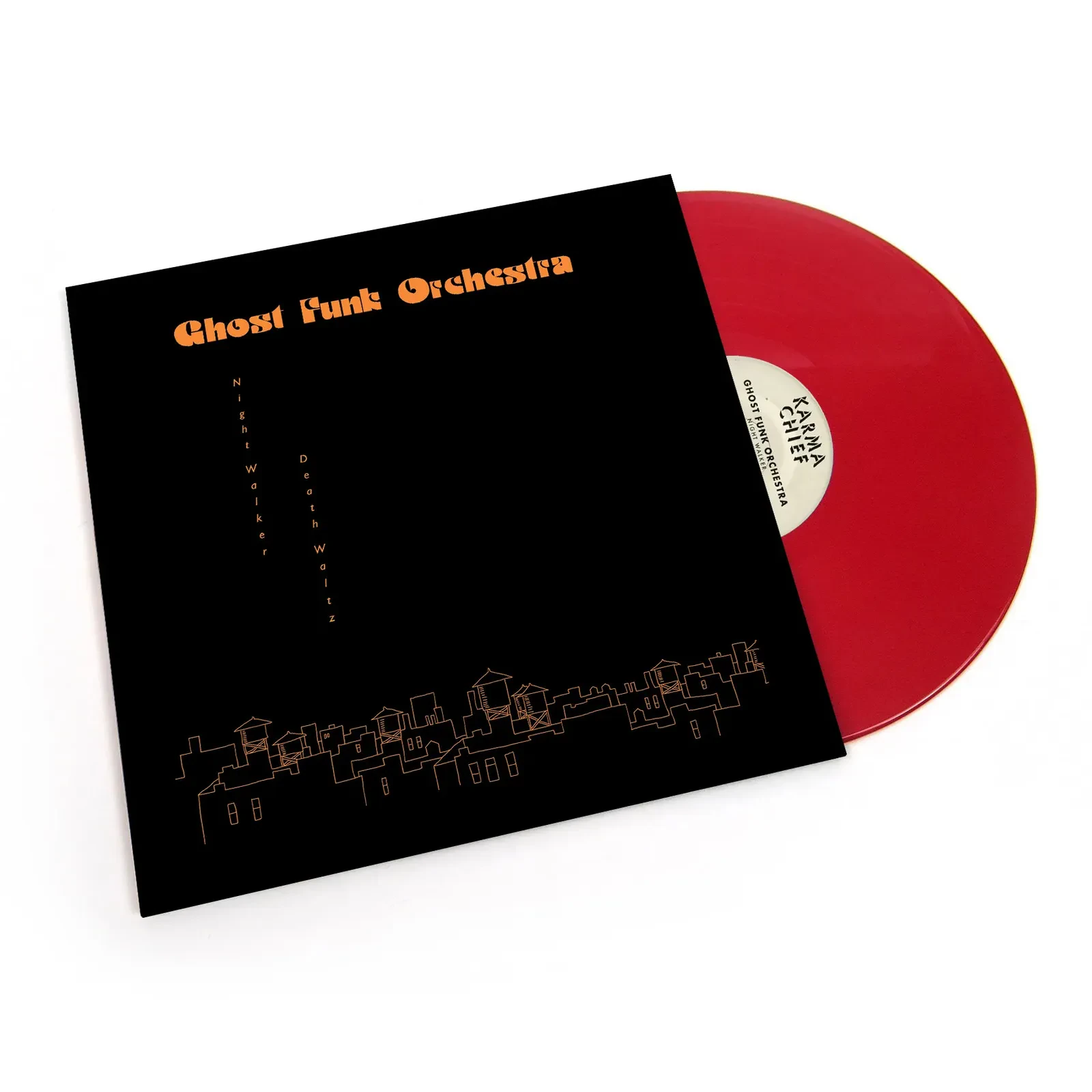 Виниловая пластинка Ghost Funk Orchestra – Night Walker / Death Waltz (Релиз 2022) Sealed