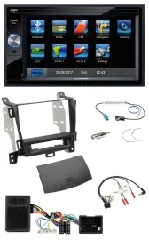 Автомагнитола Blaupunkt 2-DIN USB Bluetooth с навигацией TMC для Opel Zafira (с 2013)