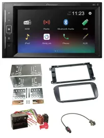 Автомагнитола для Ford C-Max/Galaxy/Focus (с 2007) Pioneer 2 DIN, DAB, MP3, Bluetooth, USB