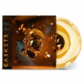 Виниловая пластинка Caskets – Reflections (Релиз 2023) оранжево-белый винил