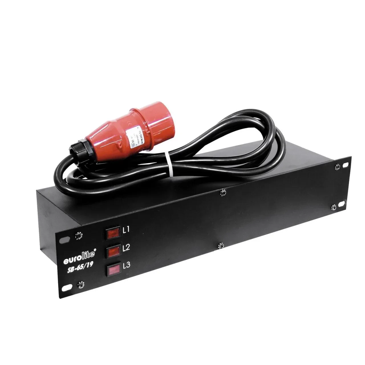 EUROLITE SB-65/19 CEE-Stromverteiler 19"