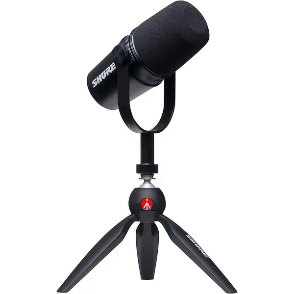 Микрофон для стриминга Shure MV7 Podcast Kit