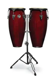 Конга Latin Percussion LPA646-DW Aspire Dark Wood со стойкой