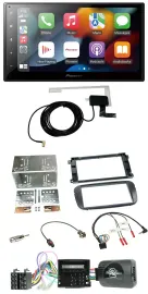 Pioneer Lenkrad USB Bluetooth DAB 2DIN Autoradio für Ford C-Max Galaxy Focus sch