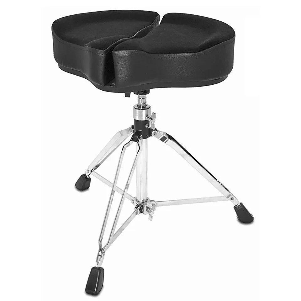 Б/У Стул для барабанщика Ahead Spinal-G Saddle Top, 4 ноги, черный