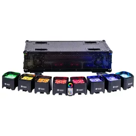 Прожектор ColorKey MobilePar Mini Hex 4 MKII (набор, 8 шт.) с кейсом