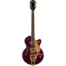 Электрогитара полуакустическая Gretsch G5655TG Electromatic Center Block Jr. Single-Cut Bigsby Guitar Amethyst