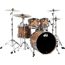 Ударная установка акустическая DW Collectors 4-Piece All Cherry Lacquer Custom Shell Pack Natural Chrome Hrdwre