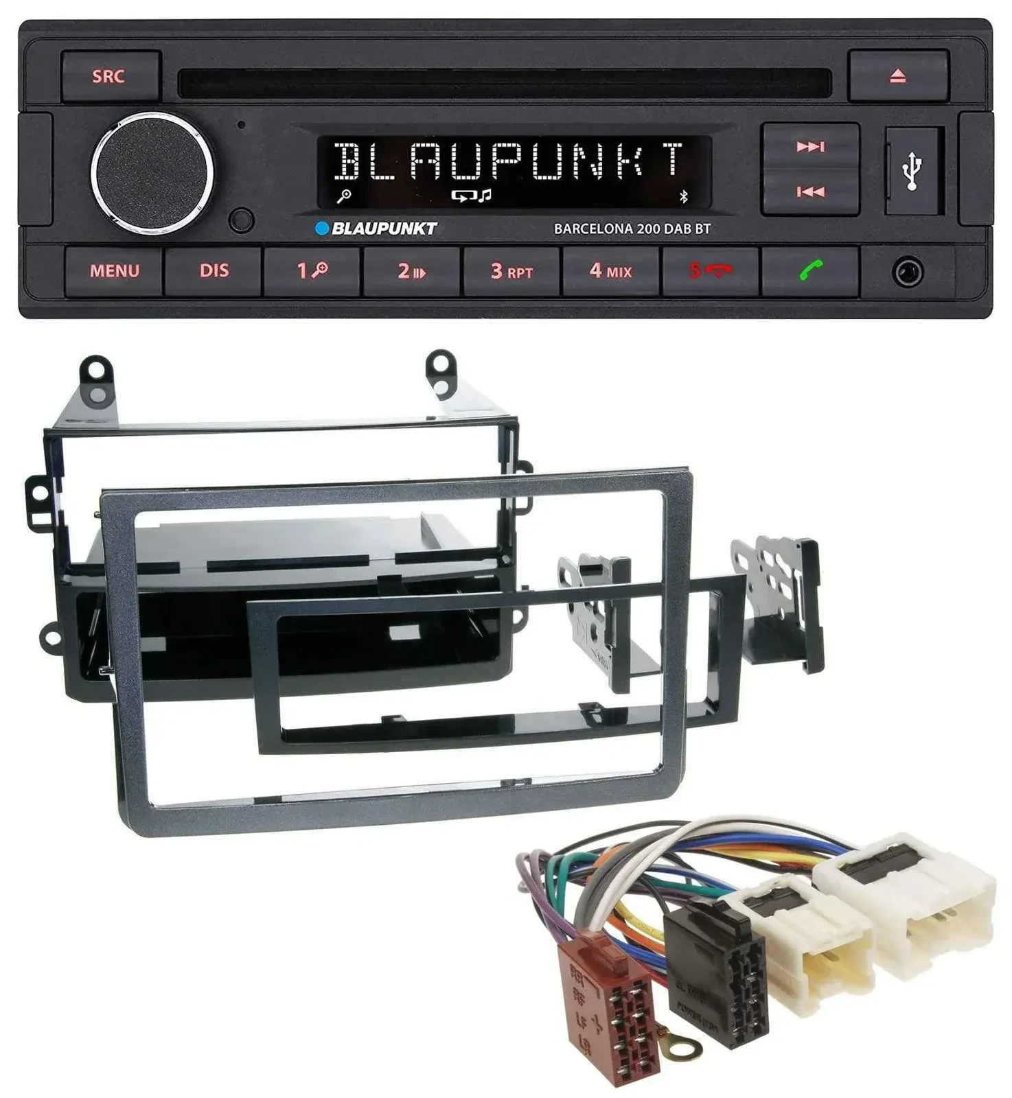 Автомагнитола для Nissan 350Z (с 2006) Blaupunkt USB DAB CD Bluetooth MP3