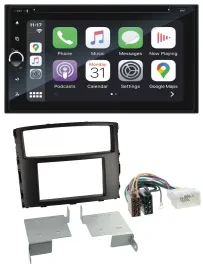 Blaupunkt 2DIN Bluetooth DAB USB DVD MP3 Autoradio für Mitsubishi Pajero Shogun