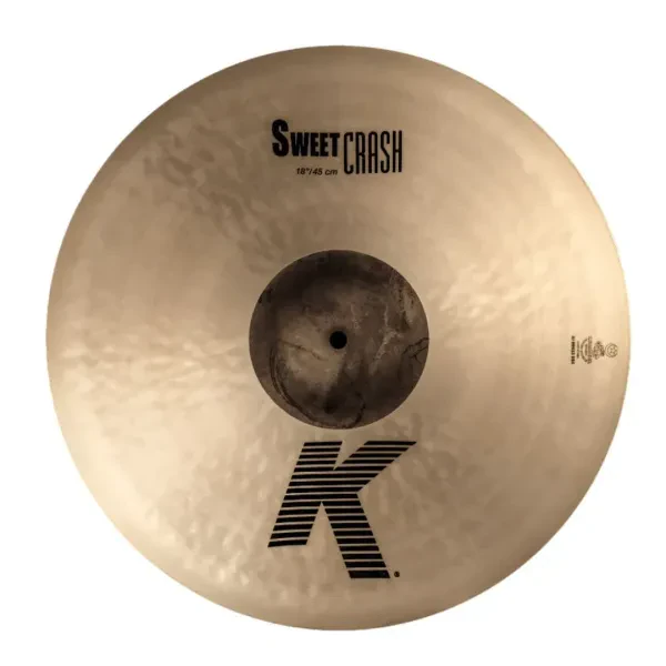 Zildjian K Sweet Crash Cymbal with 18 Inch Diameter and Unlathed Bell