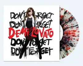Виниловая пластинка Demi Lovato - Don't Forget [Clear/Red-Black Splatter LP] [New Vinyl LP] Black, C