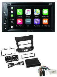 Pioneer MP3 USB DVD Bluetooth DAB 2DIN Autoradio für Citroen C-Crosser Mitsubish