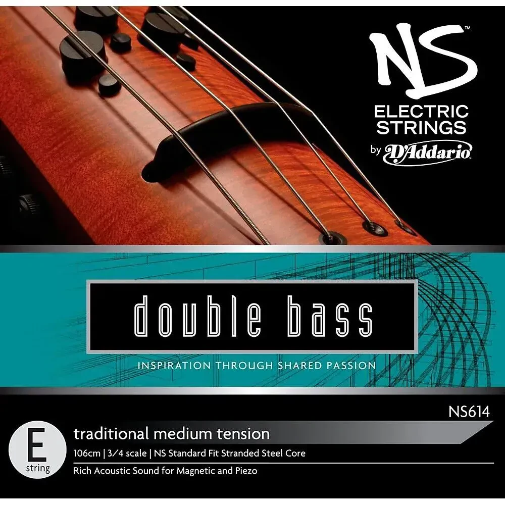 Струна для электроконтрабаса D'Addario NS Electric Traditional NS614 E (одиночная)