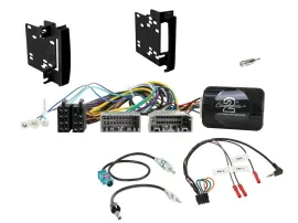 Einbauset Lenkradadapter Doppel DIN Autoradio für Chrysler Dodge Jeep
