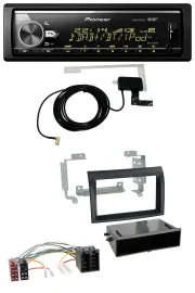 Автомагнитола для Fiat Ducato (2006–2010) Pioneer Bluetooth DAB USB MP3 черный