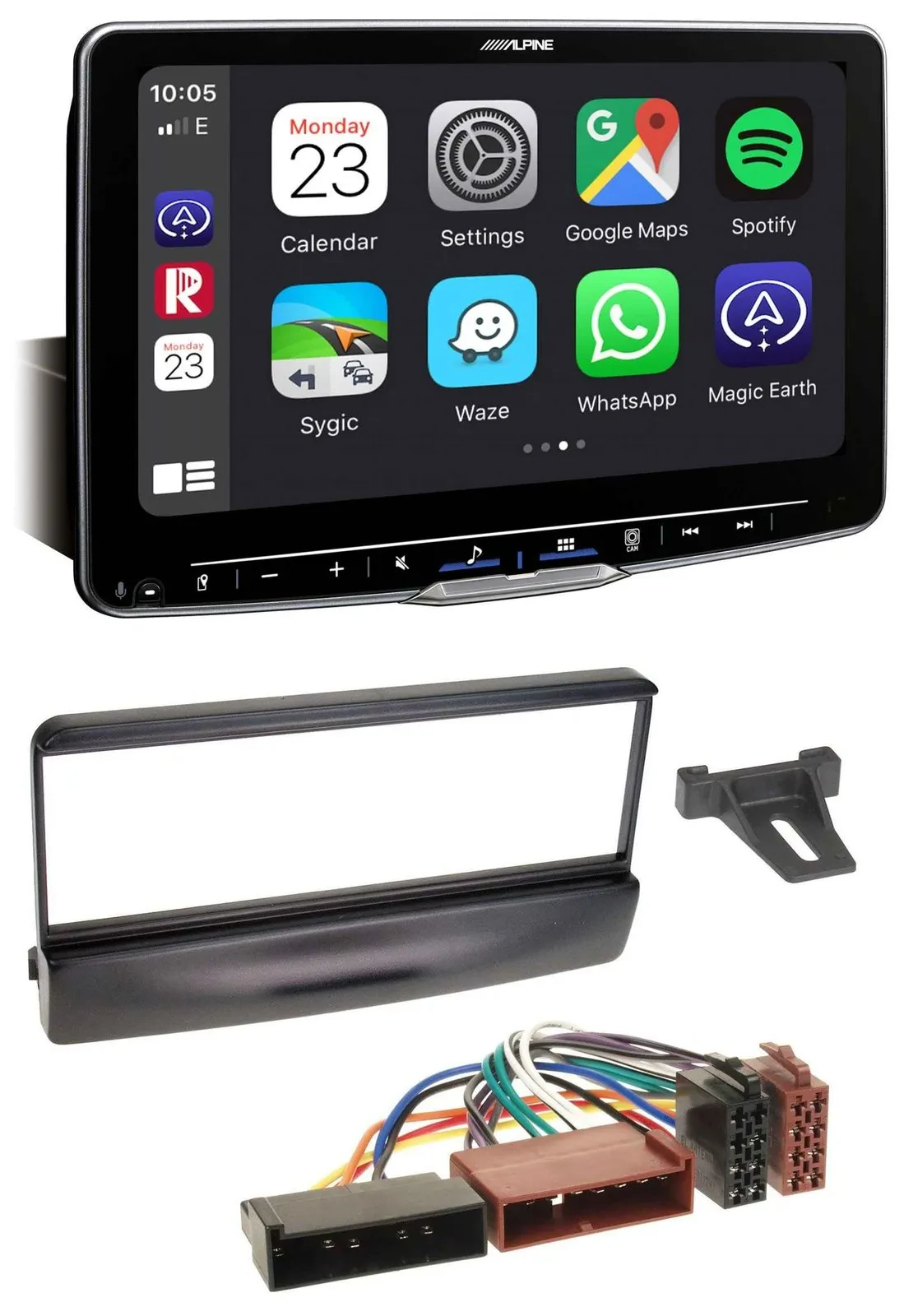 Alpine Bluetooth MP3 USB DAB Autoradio für Ford Cougar Escort Fiesta Focus 95-04