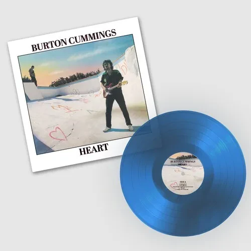 Виниловая пластинка Burton Cummings - Heart - Blue [New Vinyl LP] Blue, Colored Vinyl, Rmst