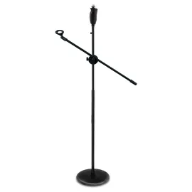 Стойка для микрофона keepdrum MS124 с журавлем, одноручная