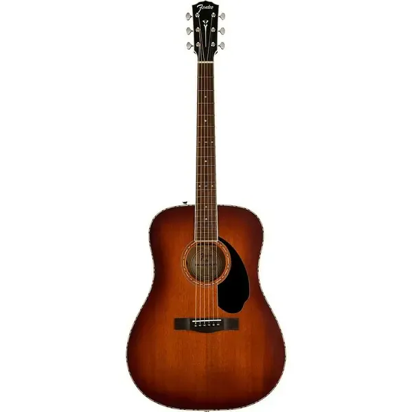 Электроакустическая гитара Fender Paramount PD-220E Dreadnought Aged Cognac Burst