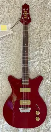 Электрогитара Danelectro Dan O Mano, цельнокорпусная, цвет бордовый
