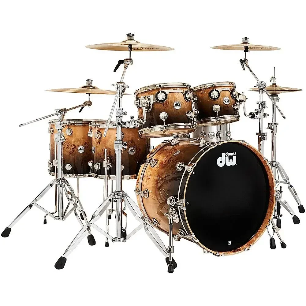 Ударная установка акустическая DW Collector's Series SSC Maple Exotic (набор, 5 шт.), цвет Natural/CB Fade/Mapa Burl