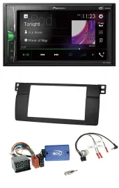 Автомагнитола для BMW 3 Series E46 (2000–2006) Pioneer 2-DIN DAB USB Bluetooth, совместима с кнопками на руле