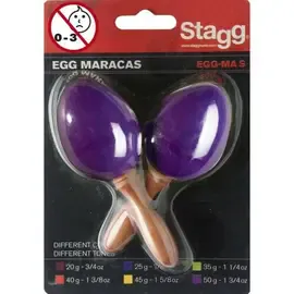 Маракасы Stagg EGG-MAS Maracas Purple (пара)