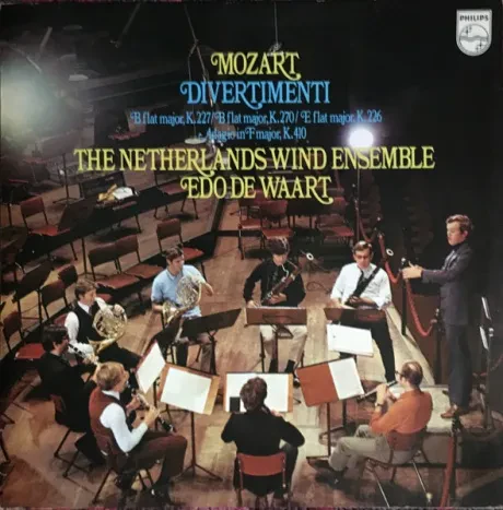 Б/У виниловая пластинка Mozart – Divertimenti B Flat Major, K.227 / B Flat Major, K.270 / E Flat Major, K.226 / Adagio In F Major, K