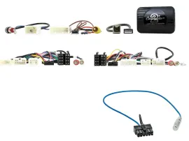 Connects2 Lenkradadapter für Toyota Yaris RAV4 Hilux Matrix Prius Kenwood