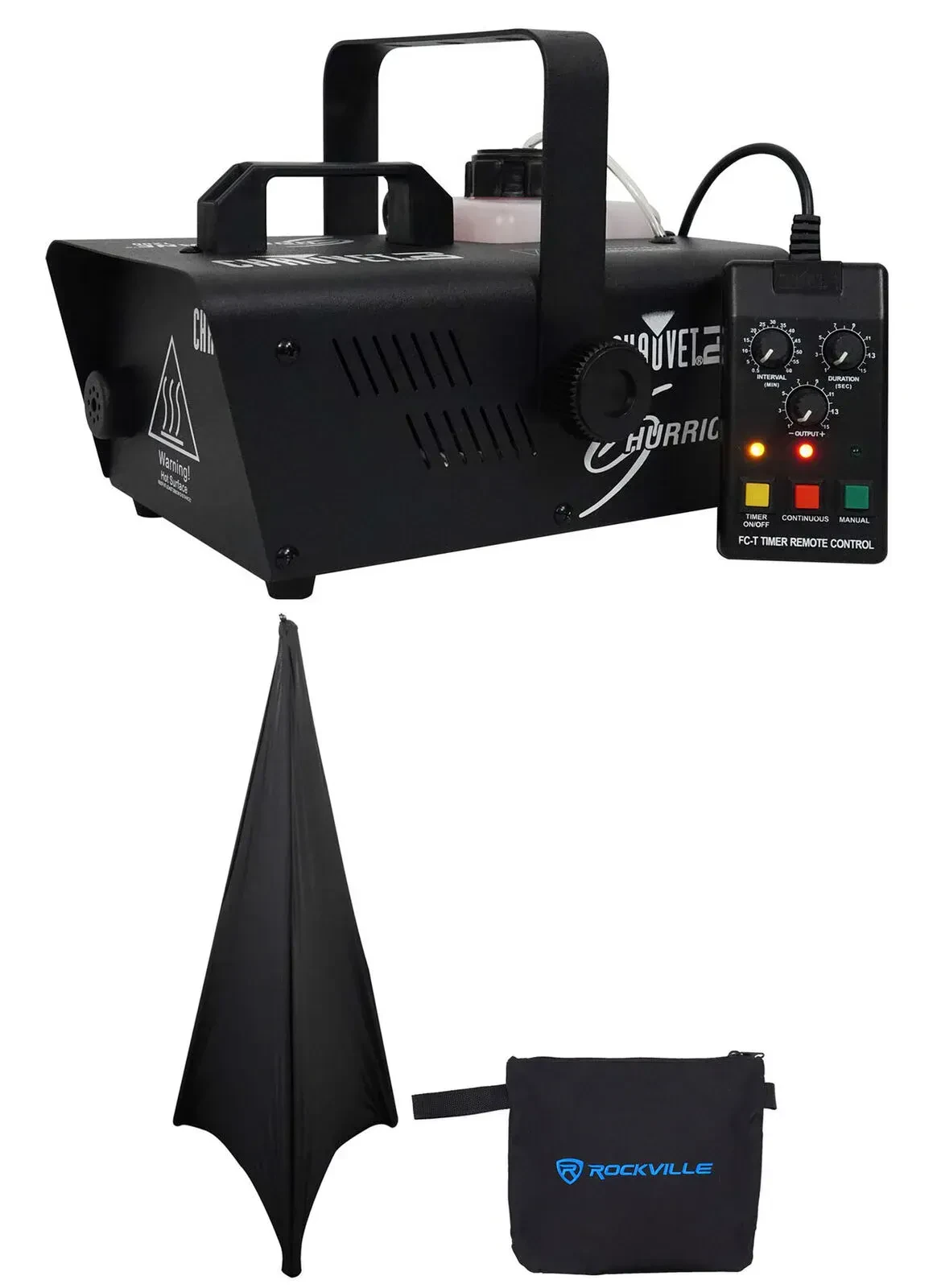 Генератор дыма Chauvet DJ H1200 Hurricane 1200 с аксессуарами