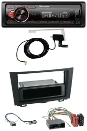 Автомагнитола для Honda CR-V Pioneer 1-DIN MP3 DAB USB AUX (с 2007)