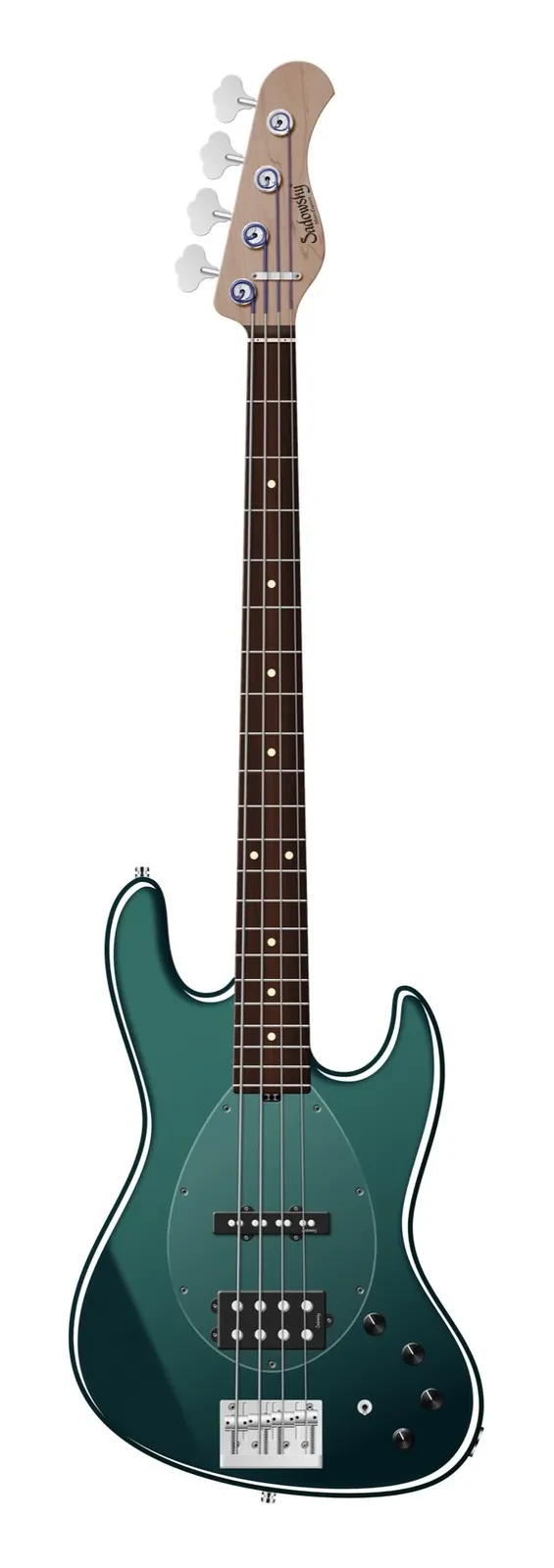 Бас-гитара SADOWSKY MetroExpress Vintage M/J 21-Fret 4-String Sherwood Green Metallic