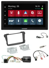 Blaupunkt Lenkrad Bluetooth DAB 2DIN USB Autoradio für Hyundai i40 VF ab 2011 sc