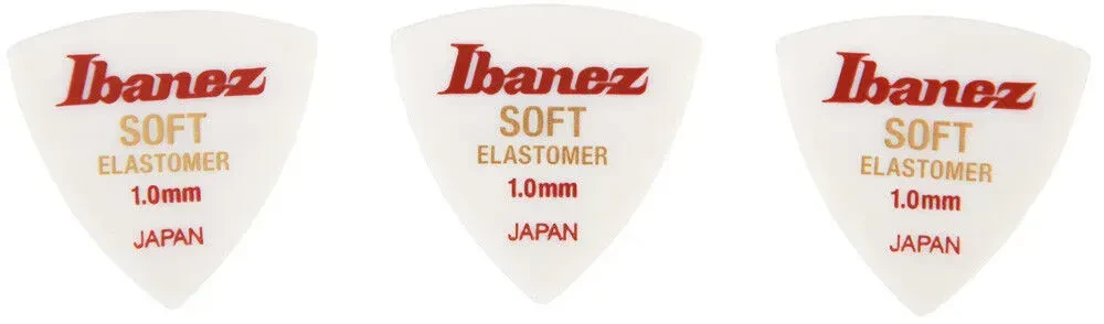 Медиаторы Ibanez BEL8ST10 Elastomer Soft 1.0 (3 штуки)