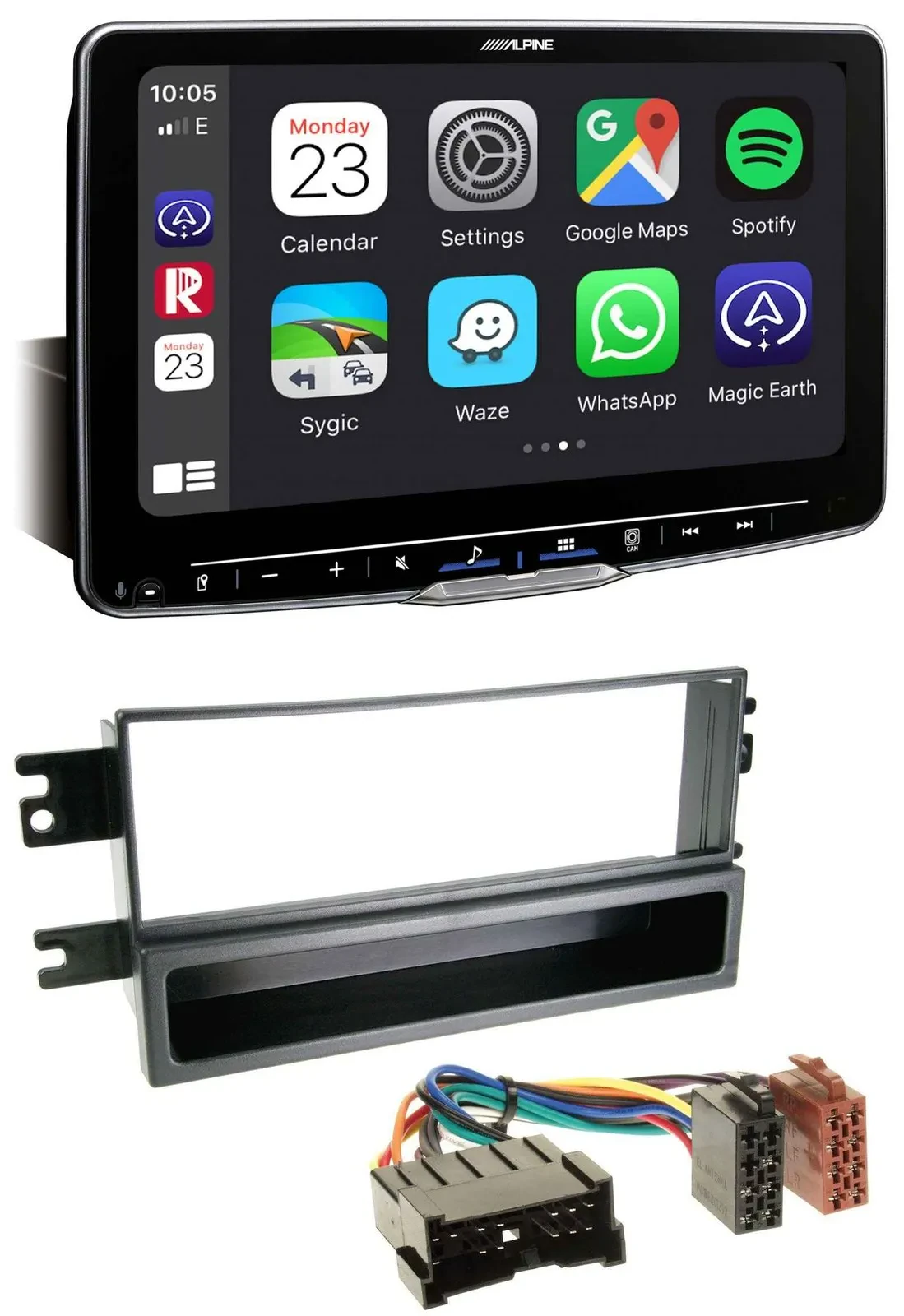 Alpine Bluetooth MP3 USB DAB Autoradio für Kia Cerato (bis 2007)