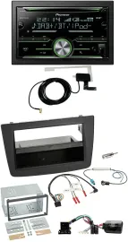 Автомагнитола Pioneer 2DIN CD USB Bluetooth DAB для Alfa Romeo Mito (2008–2014) с поддержкой управления на руле