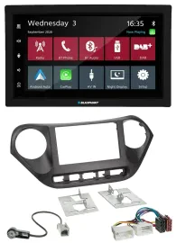 Blaupunkt DAB Bluetooth USB MP3 2DIN Autoradio für Hyundai i10 (ab 2013)
